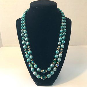JAPAN VINTAGE BEADED NECKLACE